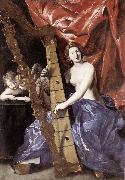 LANFRANCO, Giovanni Venus Playing the Harp (Allegory of Music) sg china oil painting reproduction